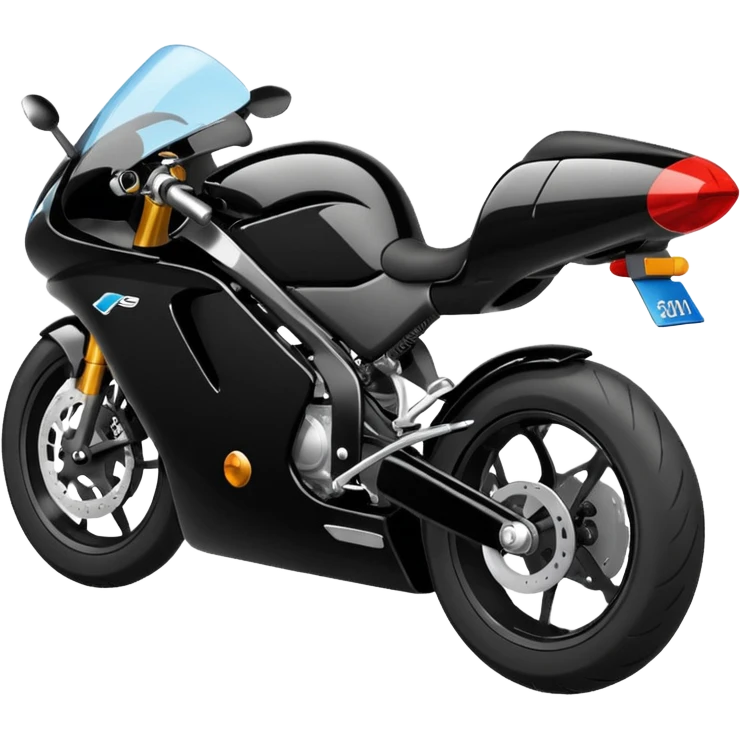 Sports bike emoji