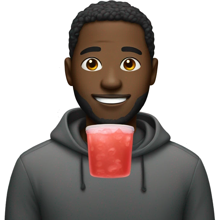 black man with koolaid emoji