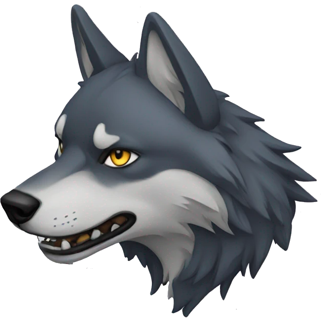 Death wolf emoji