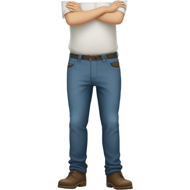 MN with empty pants pockets emoji