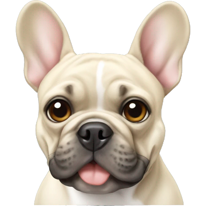 French bulldog emoji