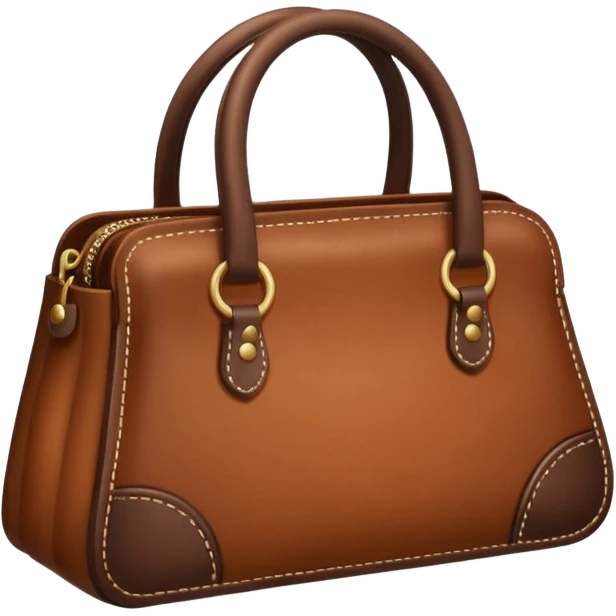 brown hand bag emoji