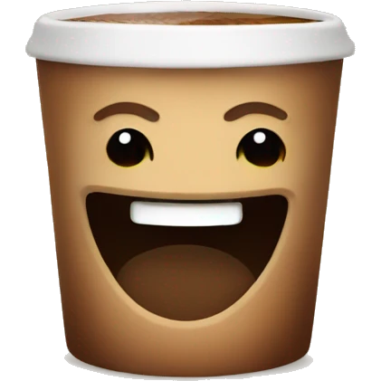 happy espresso emoji