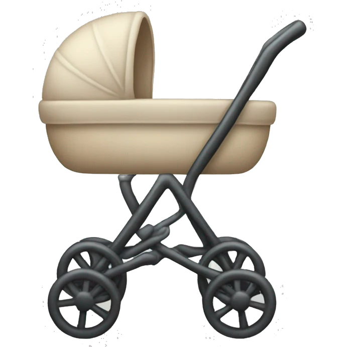 neutral baby buggy emoji