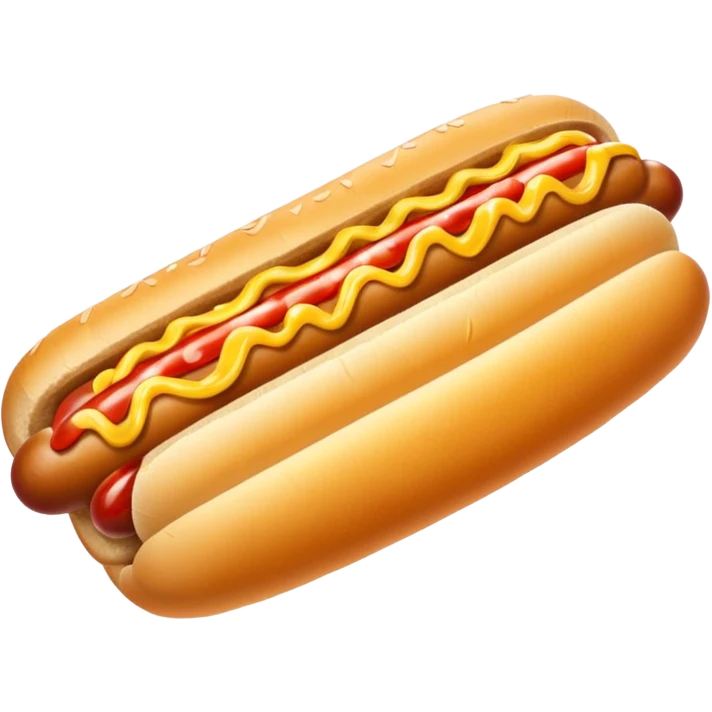 hot dog and french fries emoji