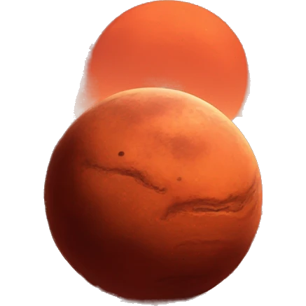 planet mars emoji