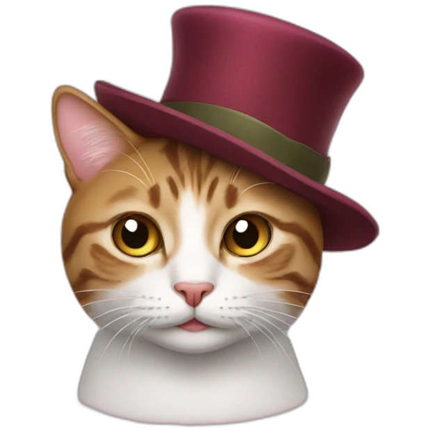 cat with hat emoji