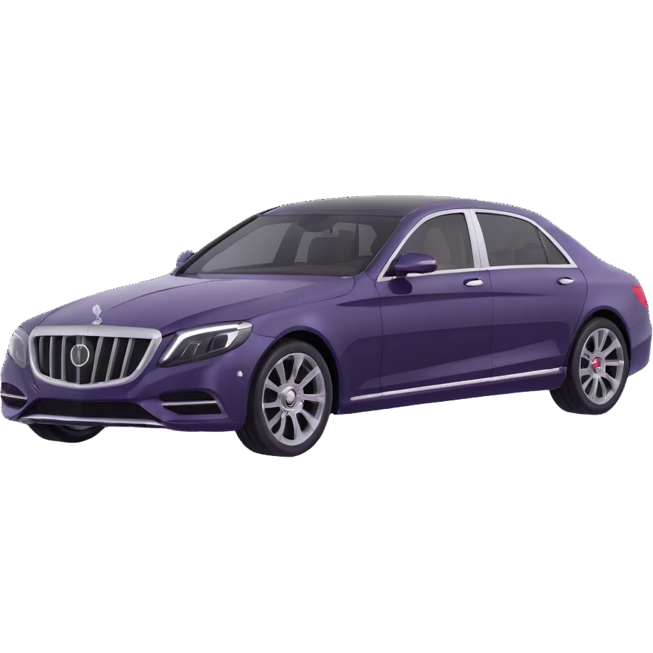 luxury car, elegant and modern emoji
