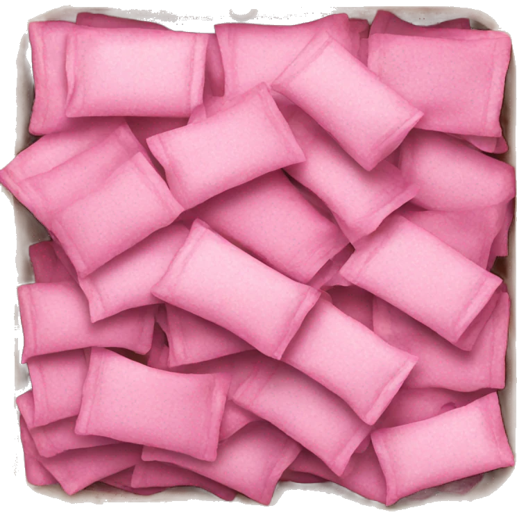 Pink crisps pack emoji
