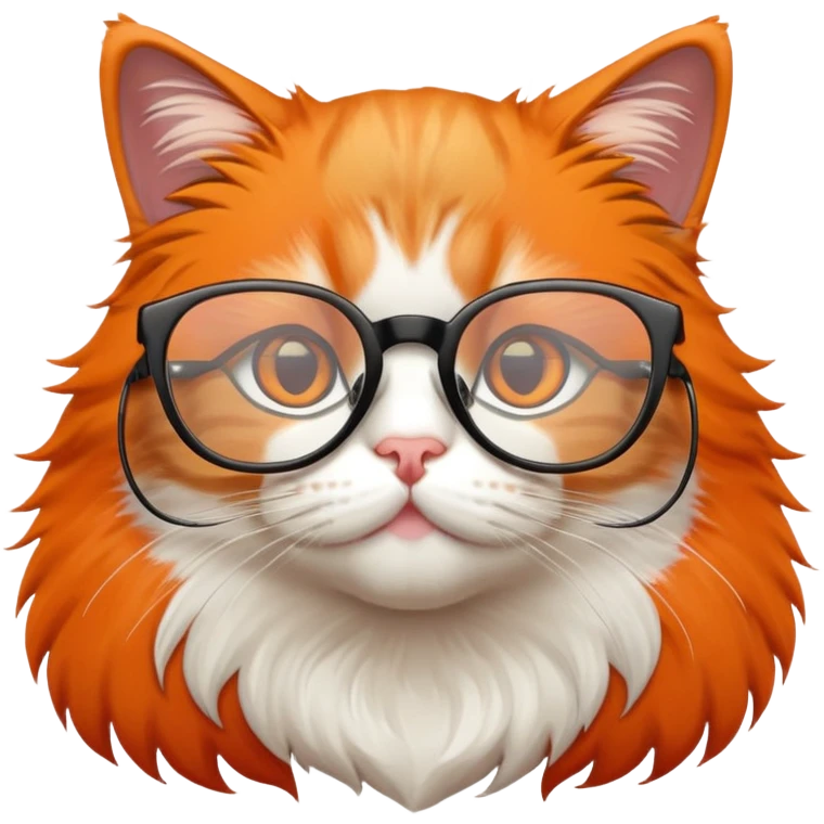 cat wearing glassis emoji