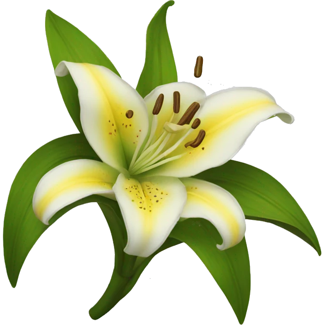 flowers lily emoji