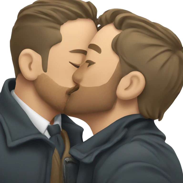 Tom Hardy kissing  emoji
