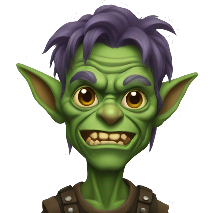 green skin goblin  emoji