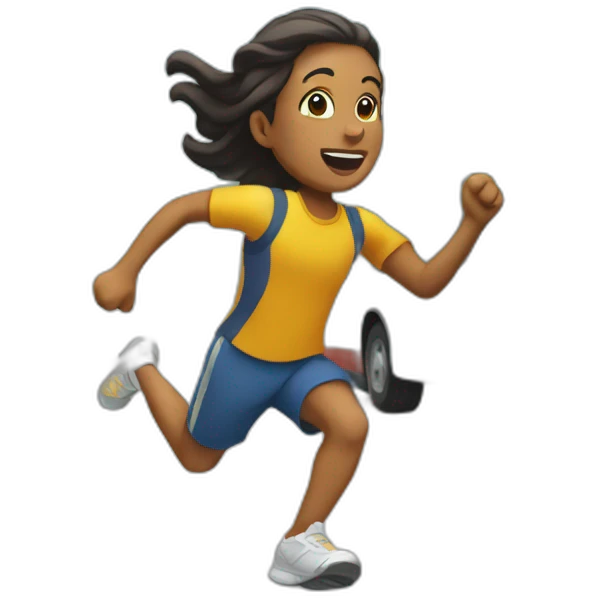running for bus emoji