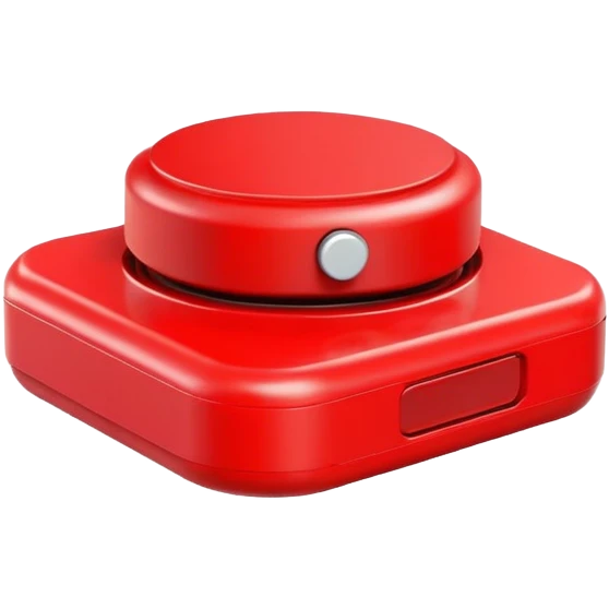 Funny buzzer emoji