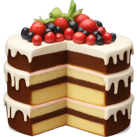Huge cake emoji