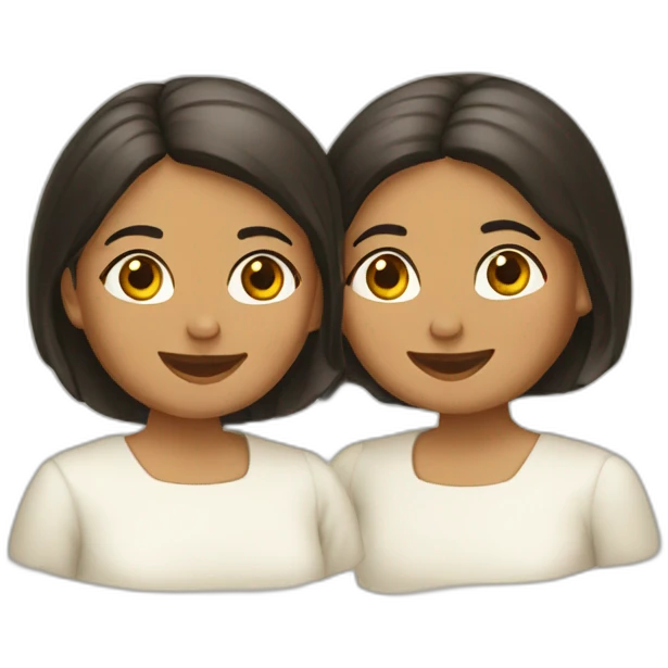 Hermanas del baptisterio emoji