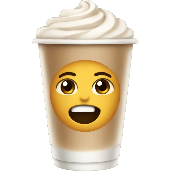 starbucks latte emoji