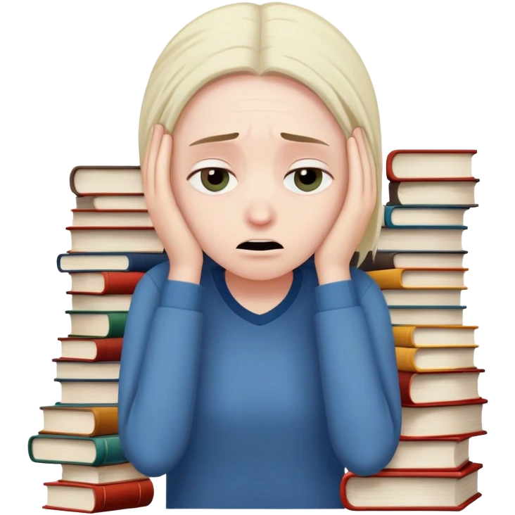 pure dread at the concept of studying emoji
