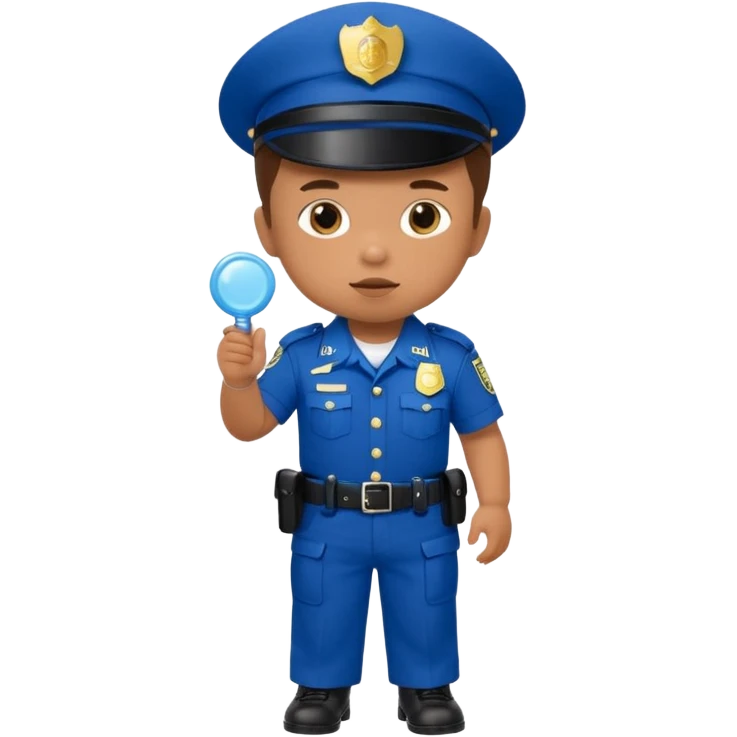 baby police with pacifier emoji