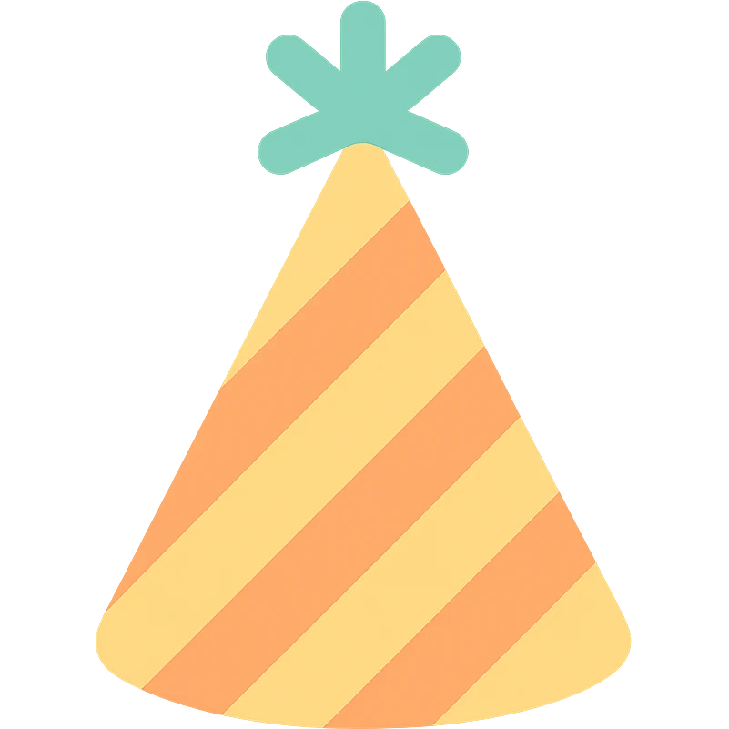 Party hat emoji