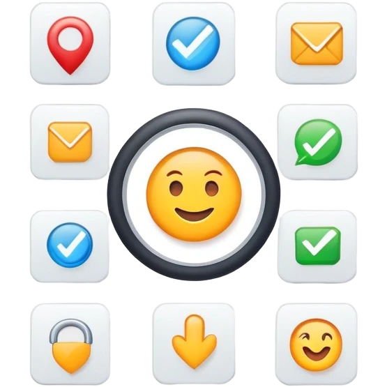 Compelling product benefits visualization with icons and checkmarks emoji