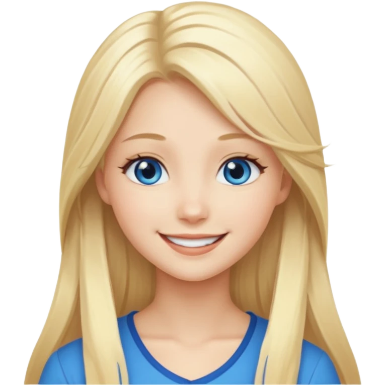 Norwegian beautiful anime lady emoji