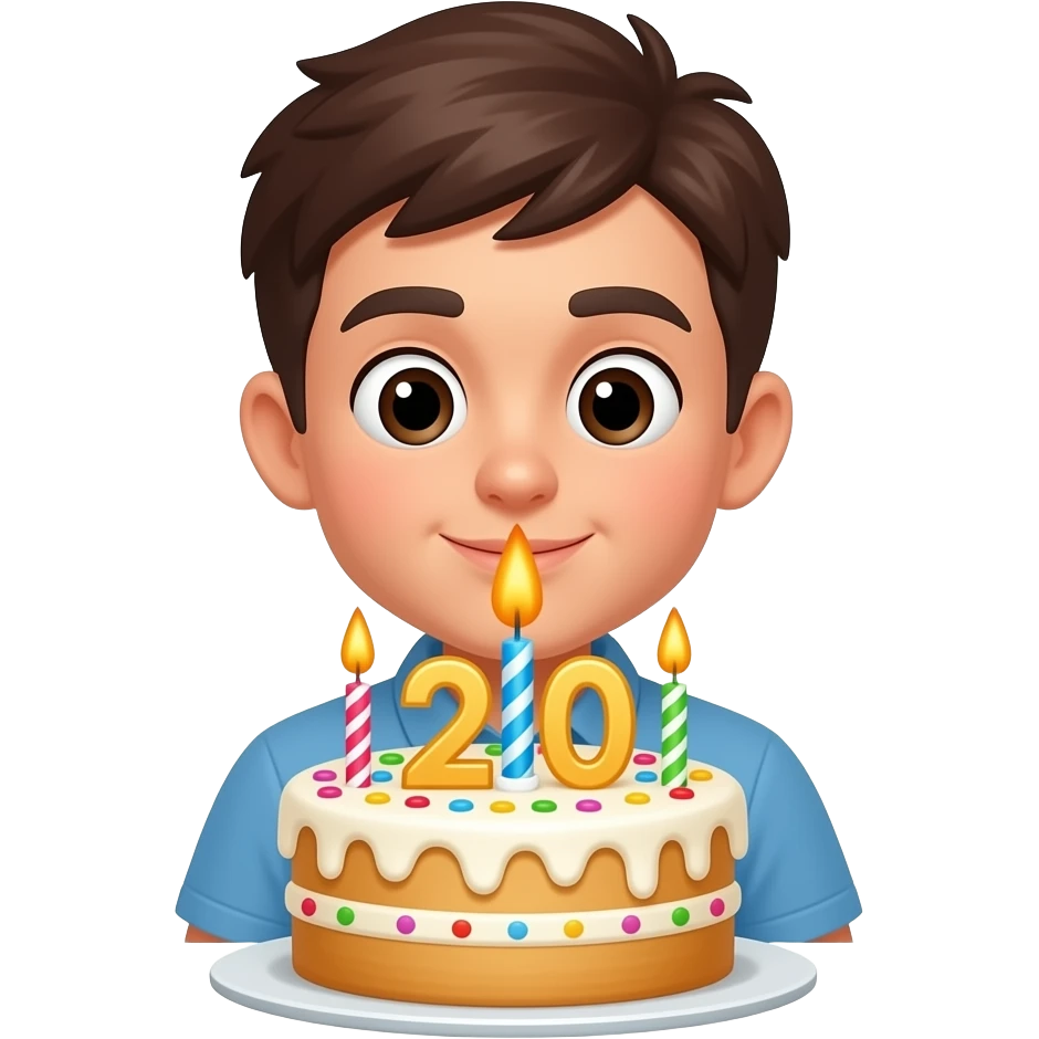 20th birthday emoji