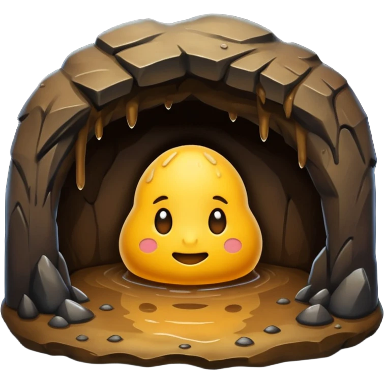 muddy cave emoji