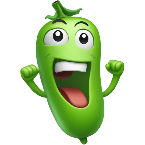 Pea singing karaoke  emoji
