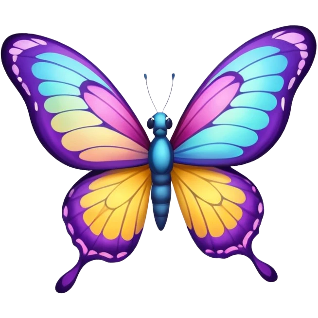 Dancing butterfly  emoji