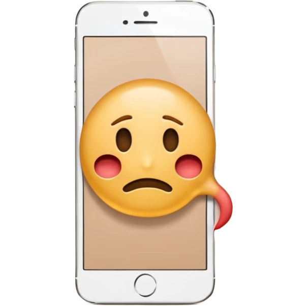 emoji stile iphone 3d di un intestino triste con espressione dolorante e un foglio in mano con la scritta "DIAGNOSI DI IBS", SENZA SFONDO emoji
