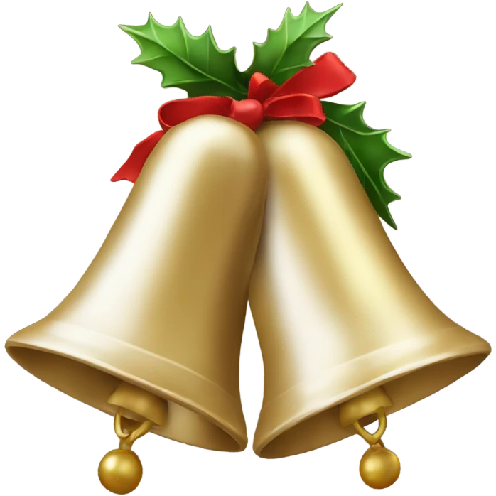 2 christmas bells emoji
