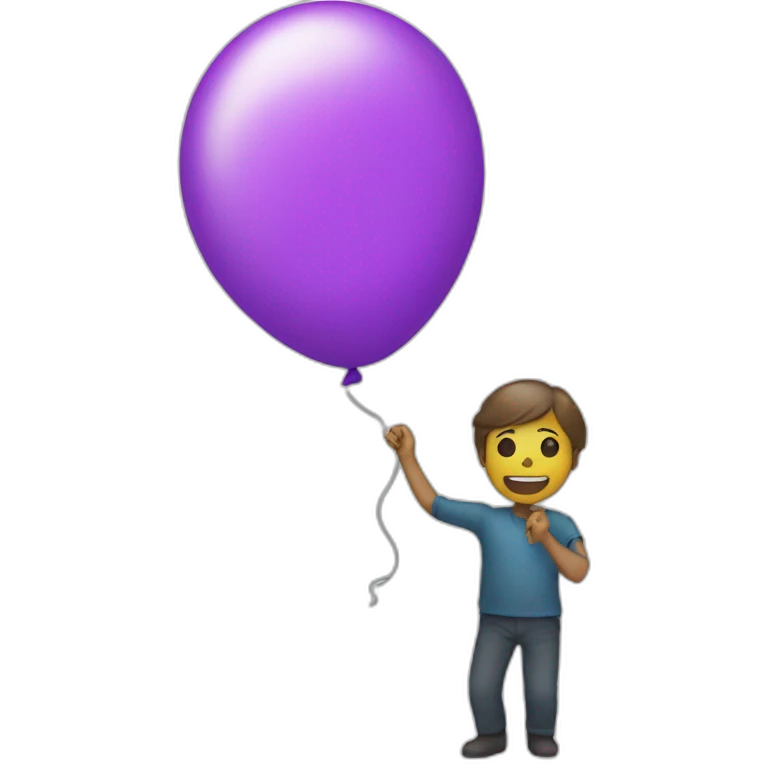 Person Using Ballon emoji