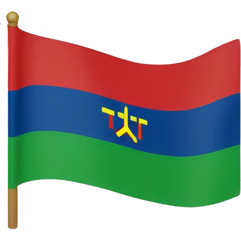 Dagestan flag emoji