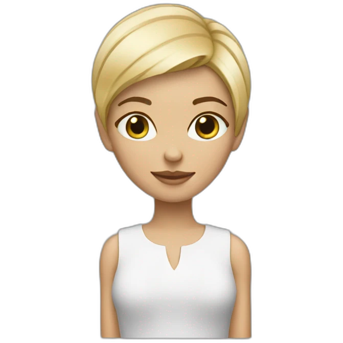 product-designer-shorthair-blond-girl emoji