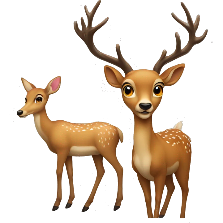 a pegas but a deer emoji
