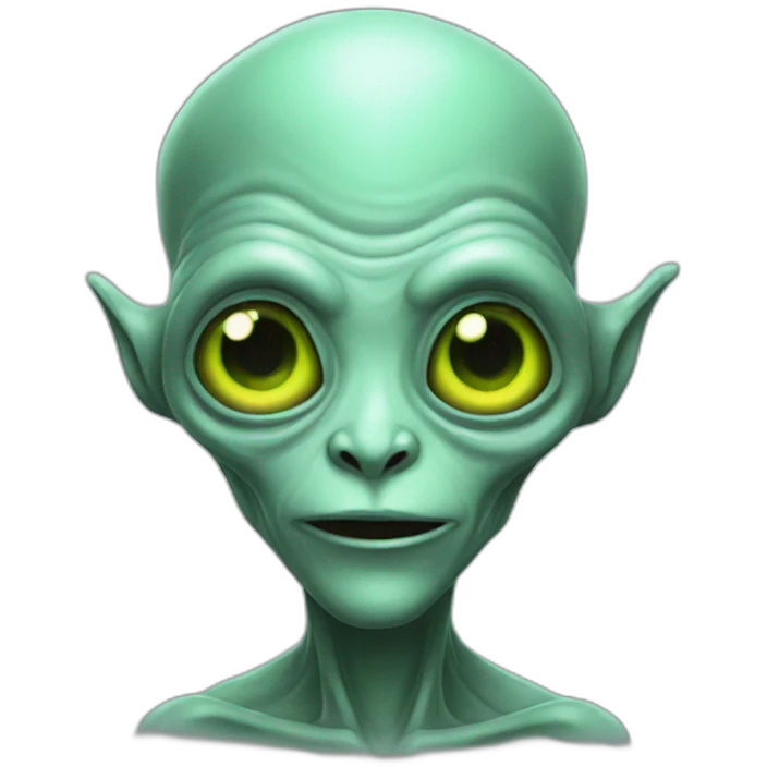 halloween alien emoji