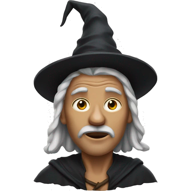 man witch emoji