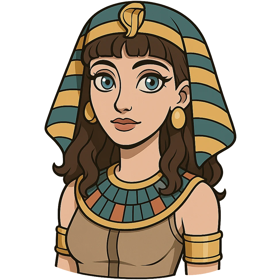 Civilization VI leader with beautiful eyes emoji