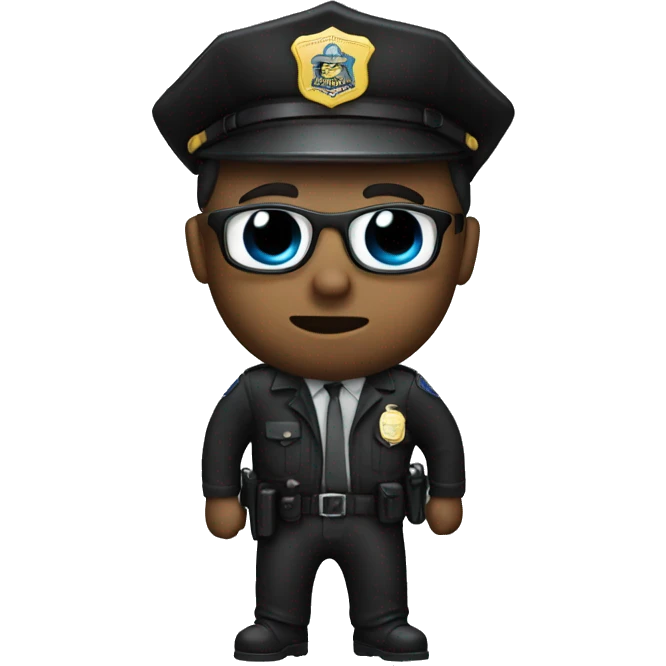 Undercover cop emoji