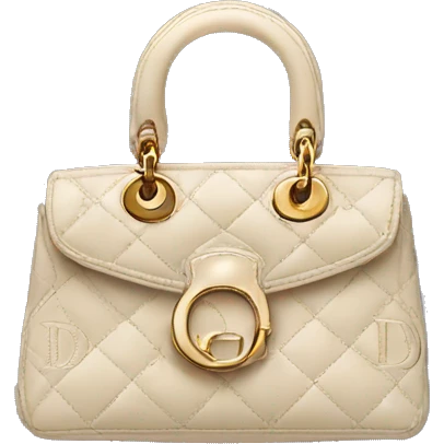 dior monogram purse emoji