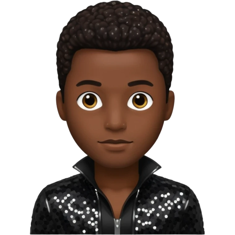Joel JoJo Hailey from Jodeci/K-Ci & JoJo with dark brown, black sequin outfit emoji