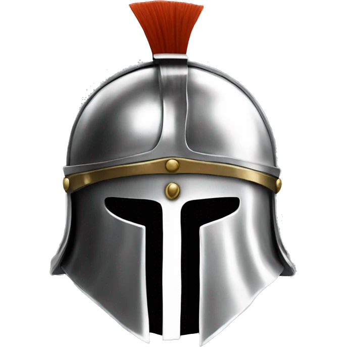 gladiator helmet front emoji