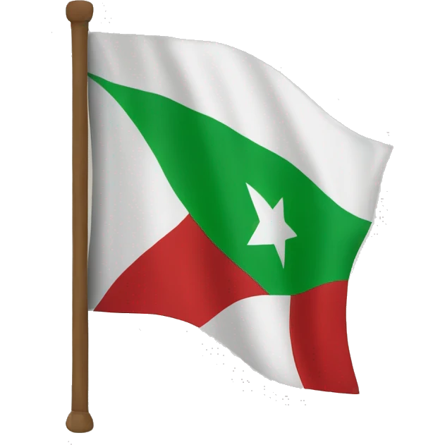 The flag of Hejaz  emoji