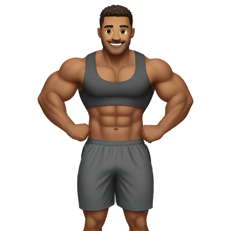 Fitness guy emoji