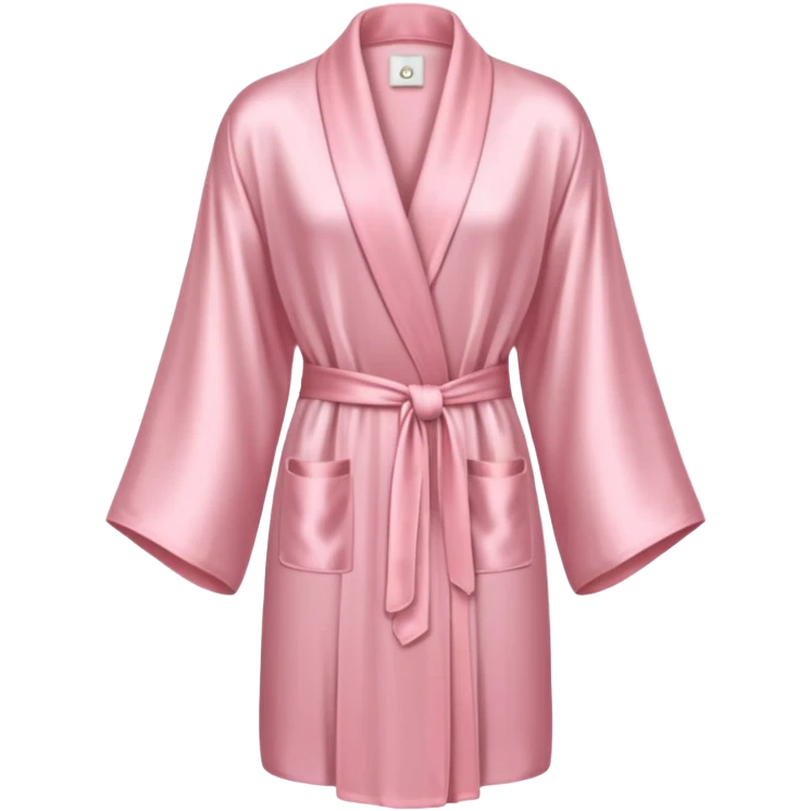 light pink silk robe emoji