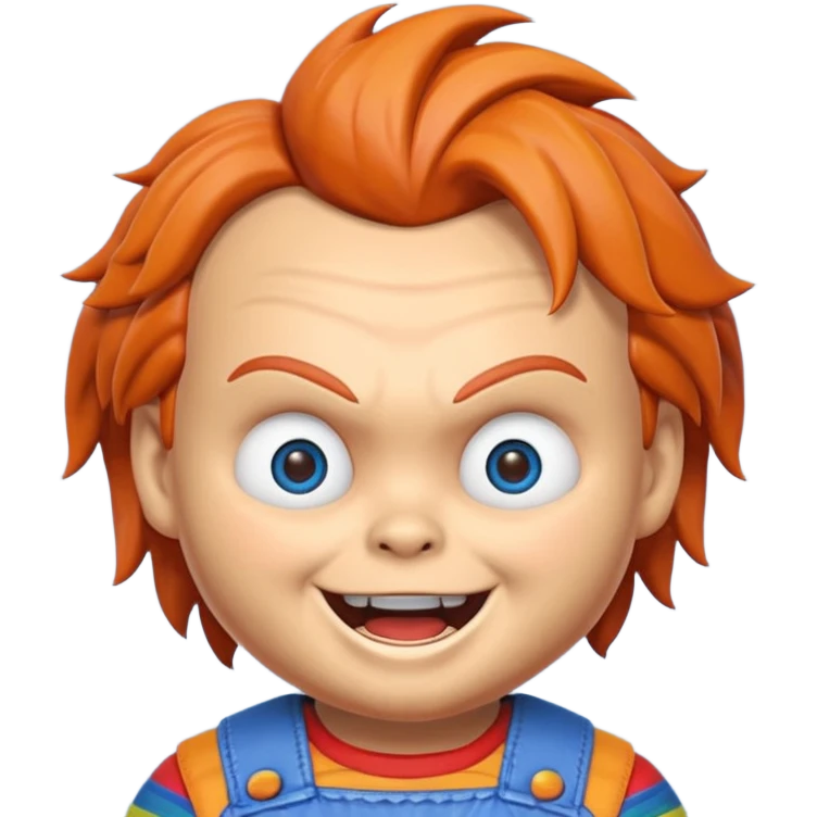 Un emojin de chuky emoji