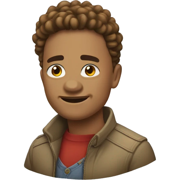 Булочка с корицей  emoji