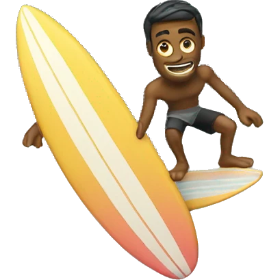 surfing planch emoji